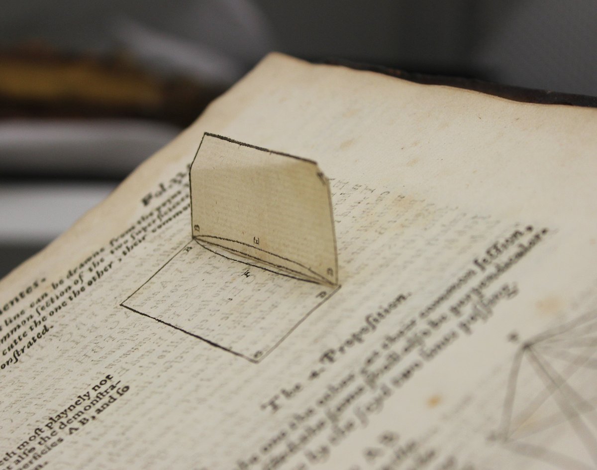 Historical spread from Billingsley’s Euclid with diagrams