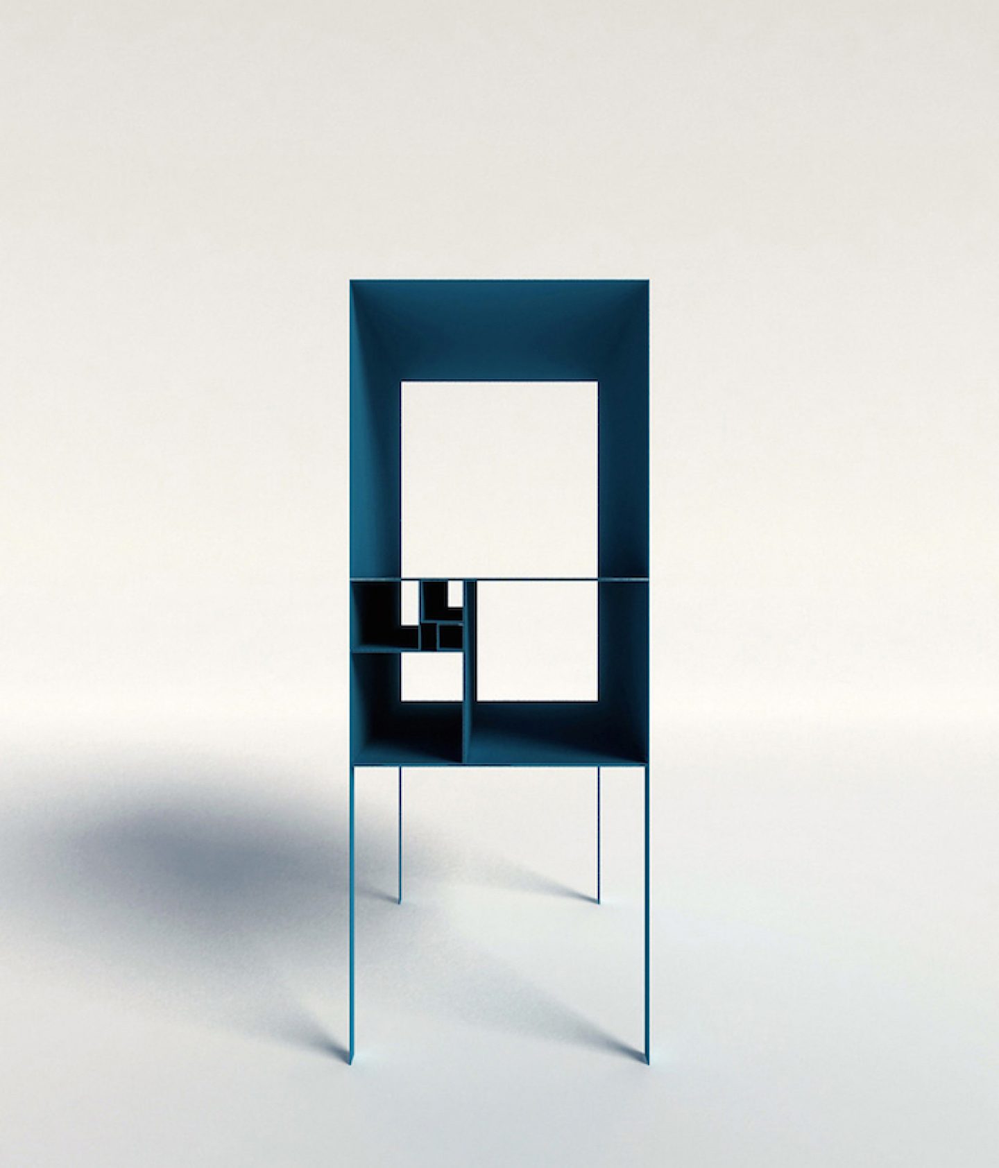 Fibonacci Shelf profile and thin lines